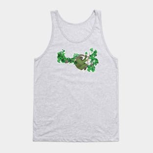 Shamrock Sloth Tank Top